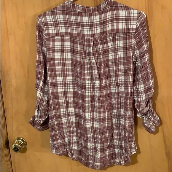 plaid blouse - Picture 2 of 4